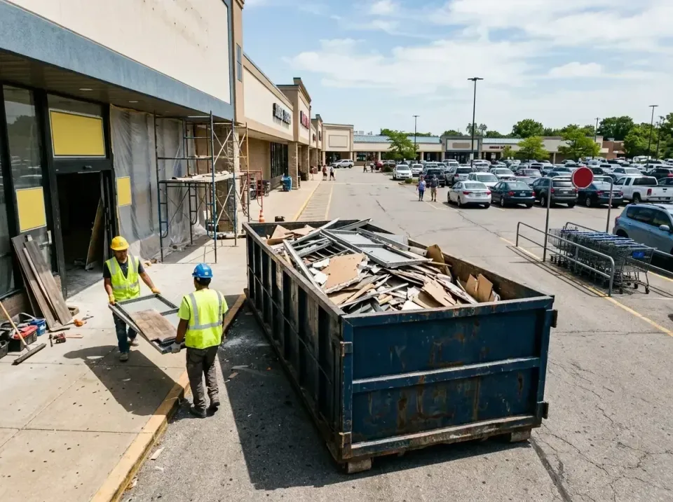 retail-store-renovation-debris-003 — frequently asked questions, Roll-off Dumpster Rentals in Smithsburg, MD